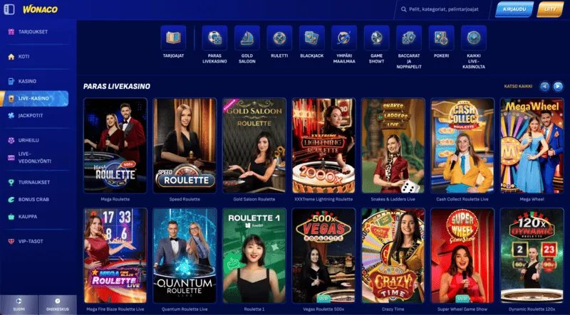 Wonaco Casino: Erfolgreichere Spieler mit Wonaco Deutschland und seinem Bonus